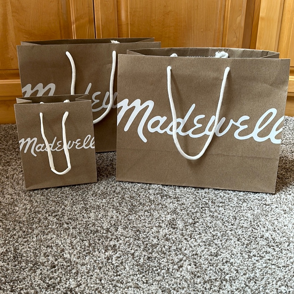 Madewell Shopping Bags